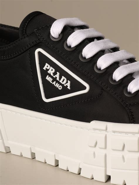 prada wmns badge sneaker|prada sneakers.